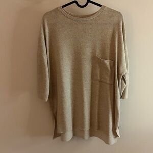Zara Trafaluc Beige shirt